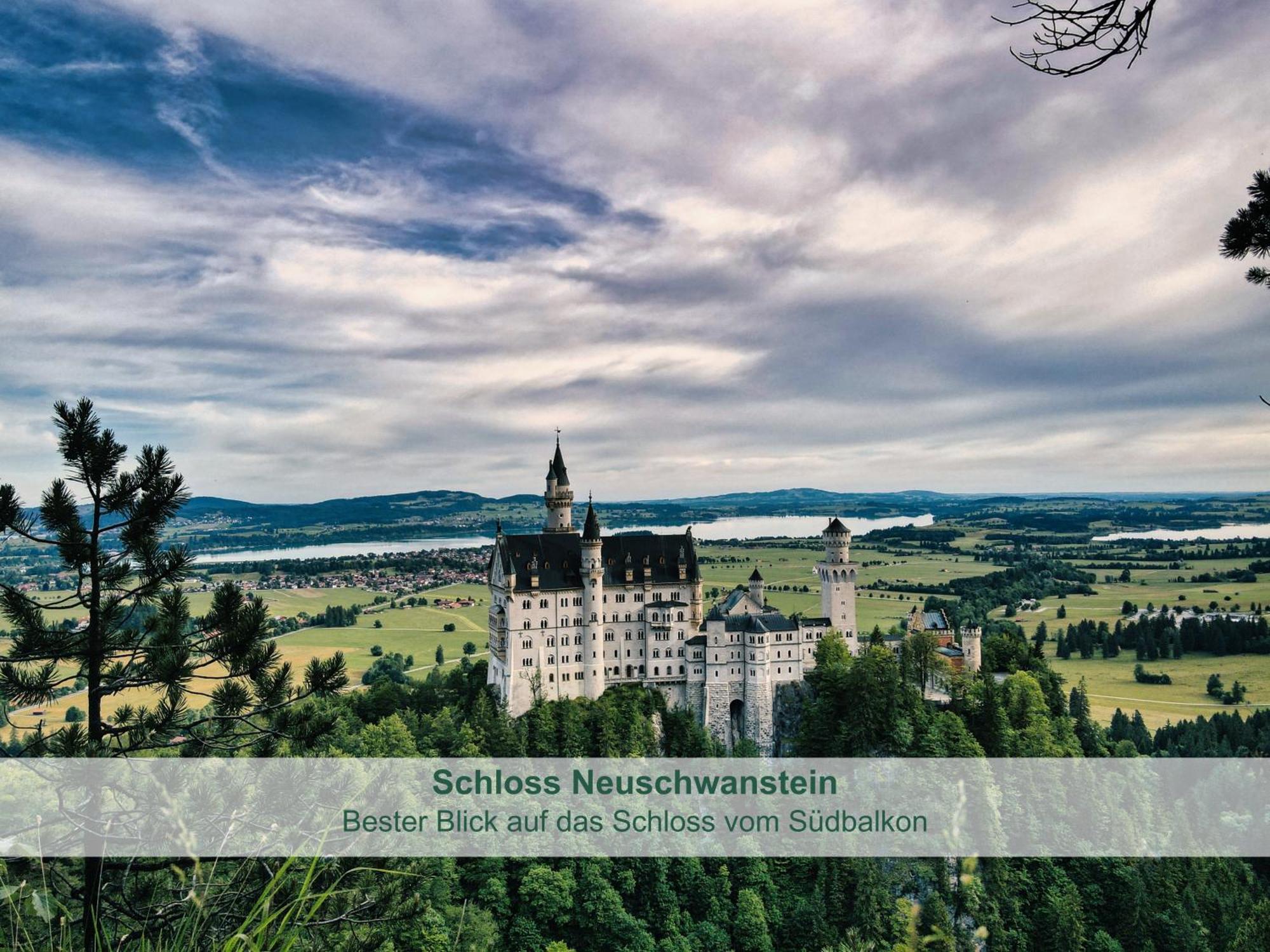 Chalet - Ferienwohnungen - Biohof Stoeger - Panoramasuedbalkon - Grandiose Aussicht Auf See, Berge Und Schloss Neuschwanstein Ріден Екстер'єр фото